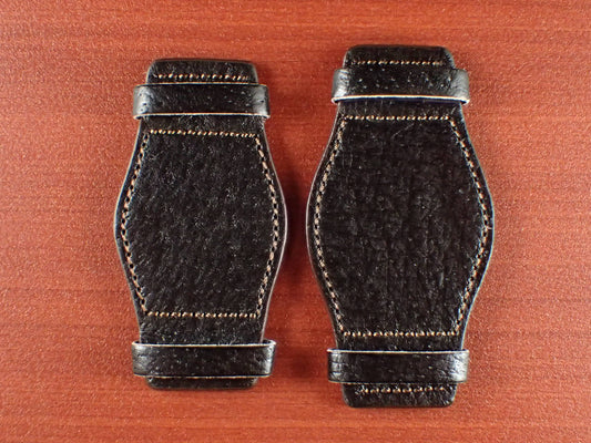 <tc>Leather Pad Japanese Pigskin Leather（Black）</tc>