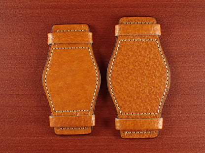 台座 Japanese Pigskin Leather（Gold Brown）