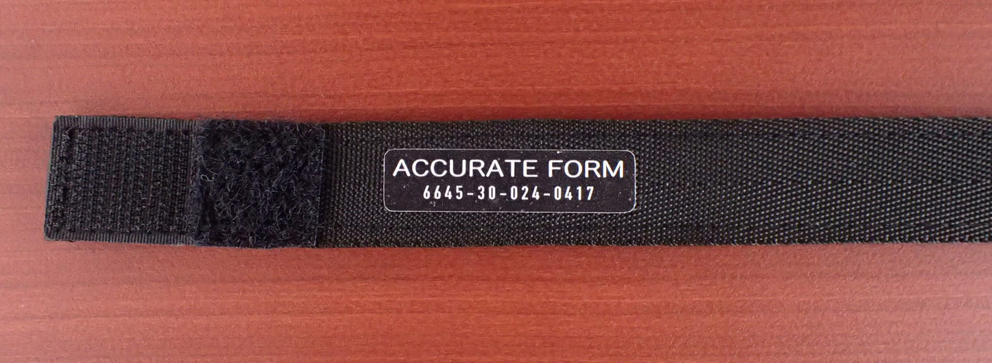 Accurate Form・H.A.L. STRAP（ブラック）