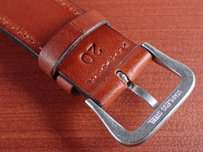 Lo Stivale BULGARO Shoulder Leather strap (Red Brown)