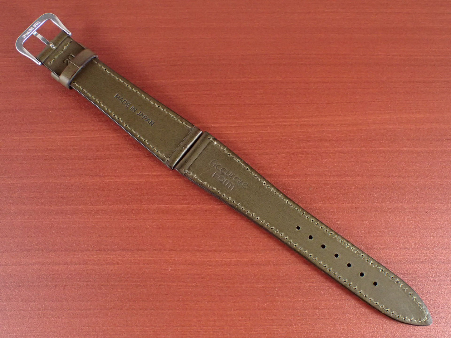 Lo Stivale BULGARO Shoulder Leather strap (Olive)