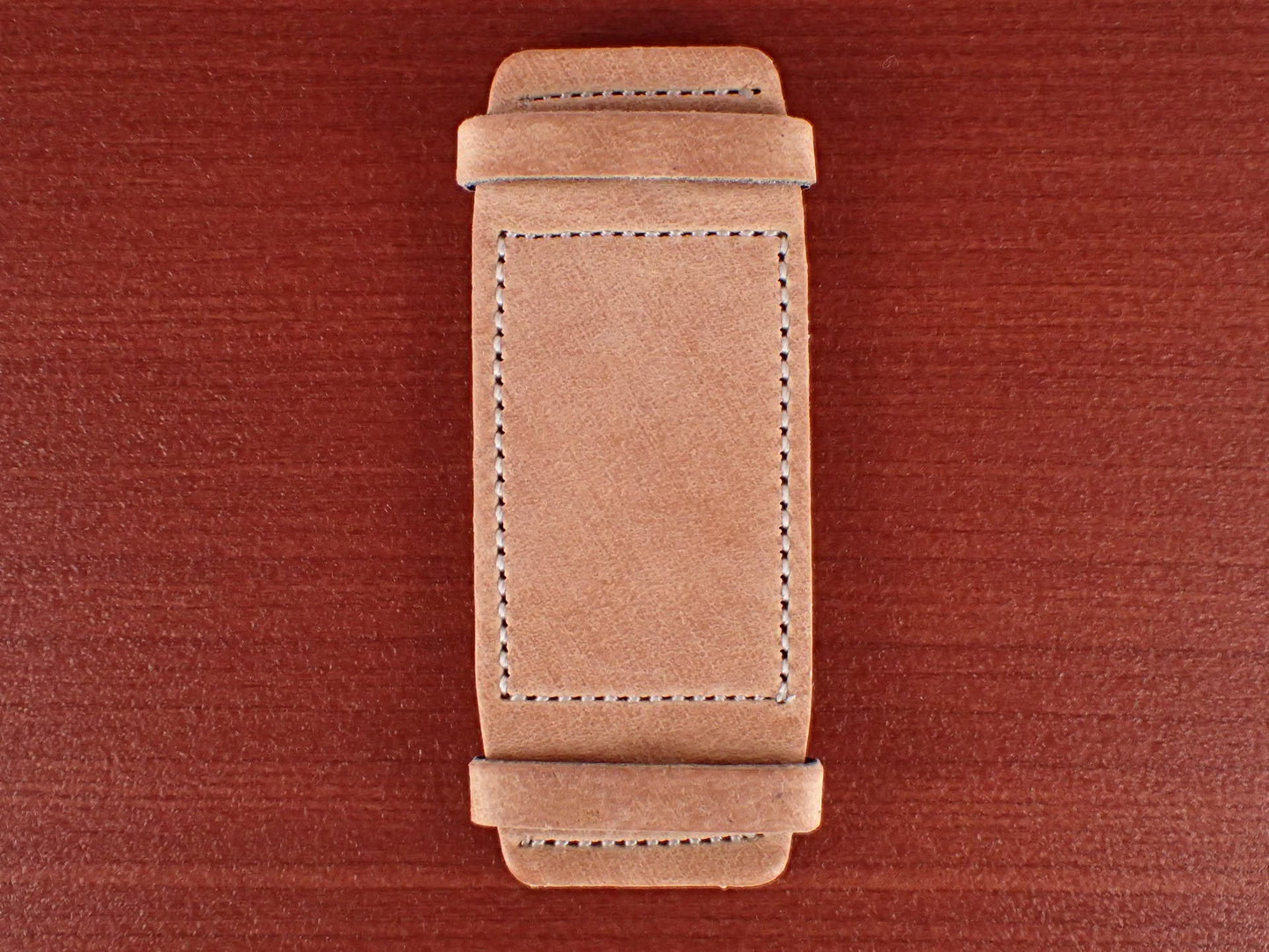 <tc>Pad</tc> TEMPESTI TEXAS Bends Leather for Rectangular Watch (Natural)