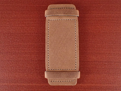 台座 TEMPESTI TEXAS Bends Leather for Rectangular Watch (Brown)