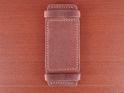 <tc>Pad</tc> TEMPESTI TEXAS Bends Leather for Rectangular Watch (Red Brown)