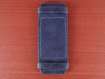 台座 TEMPESTI TEXAS Bends Leather for Rectangular Watch (Navy)