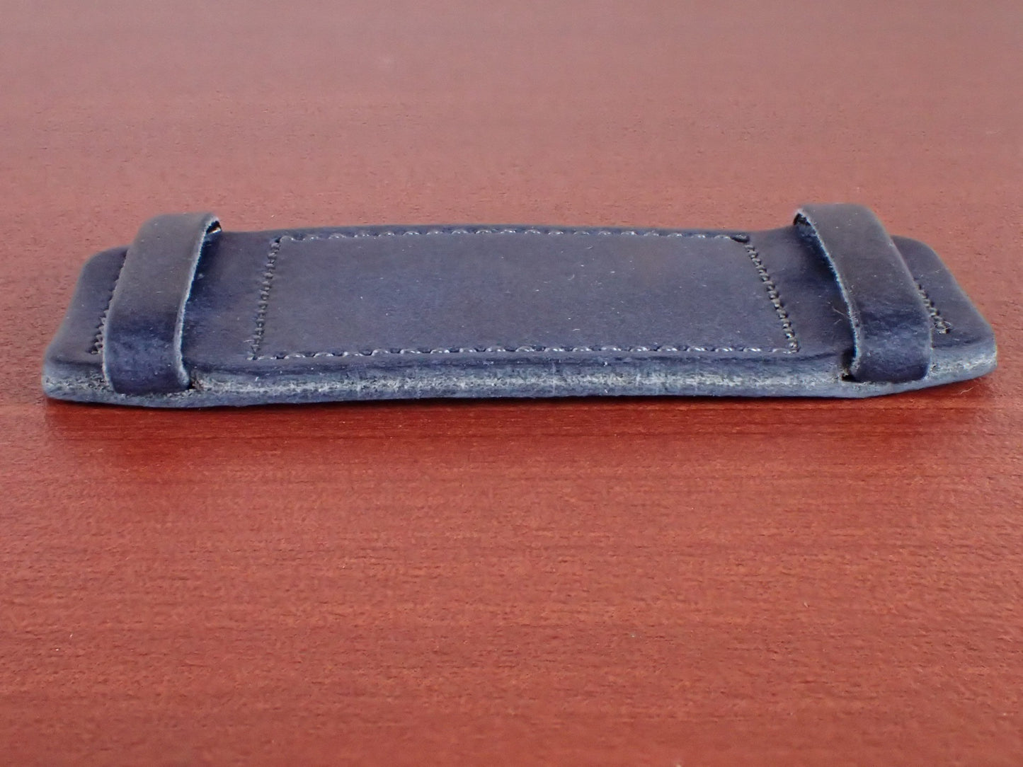 台座 TEMPESTI TEXAS Bends Leather for Rectangular Watch (Navy)