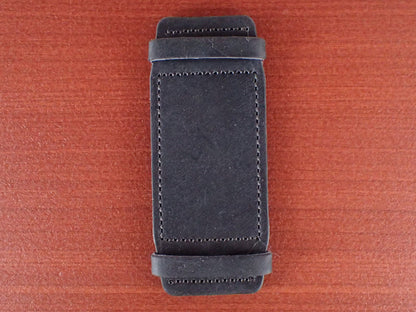 台座 TEMPESTI TEXAS Bends Leather for Rectangular Watch (Black)