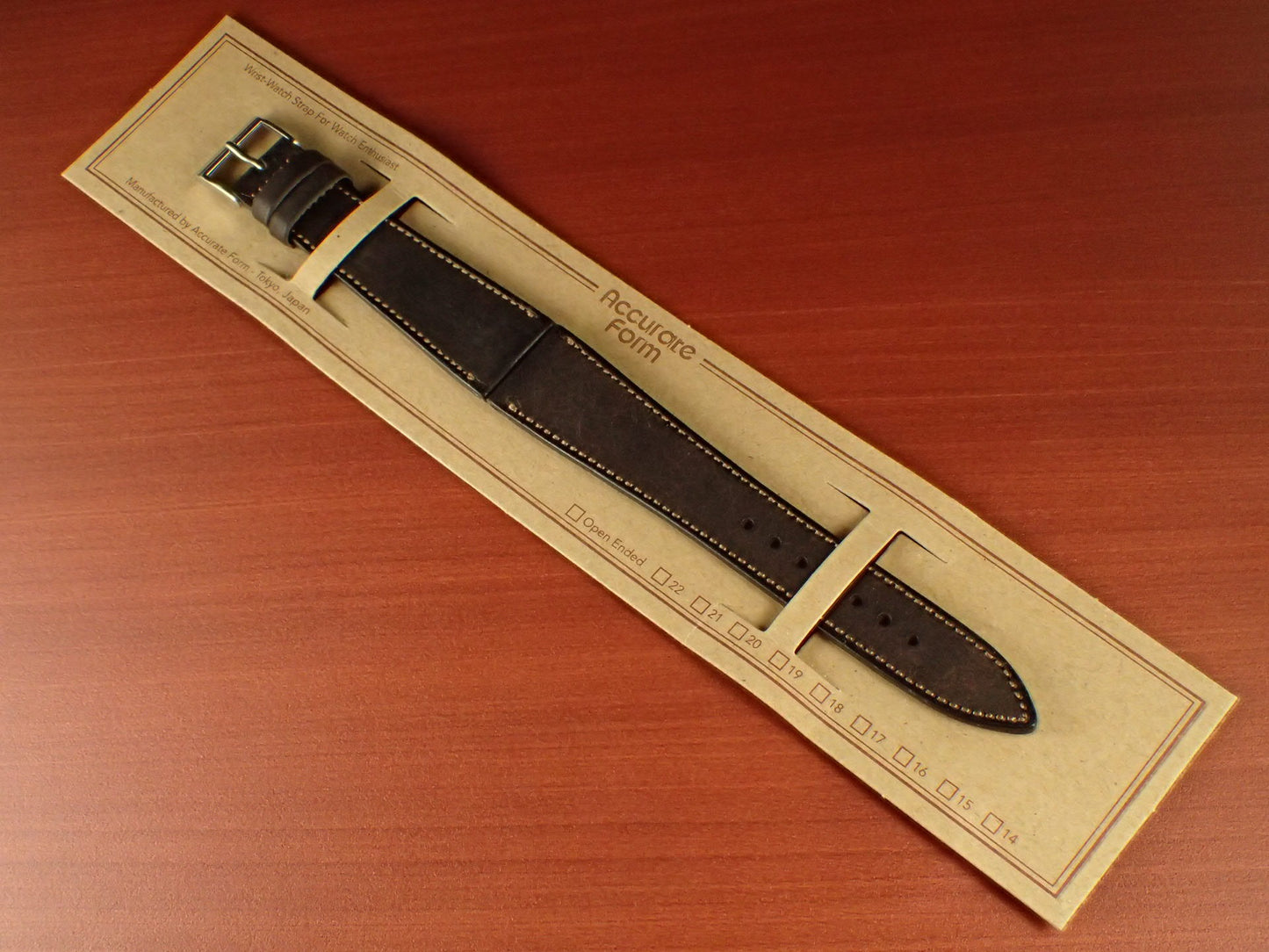 Virgilio VIVIDO Shoulder leather strap (Dark Brown)
