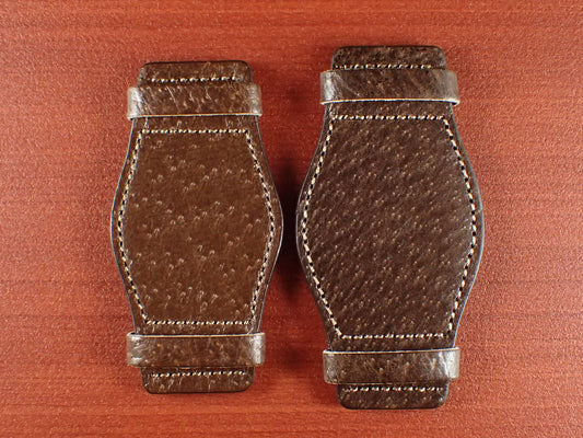 <tc>Leather Pad Japanese Pigskin Leather（Brown）</tc>