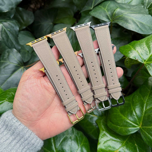 HAAS Derby French Embossed calf STRAP for Apple Watch（トルティエール）