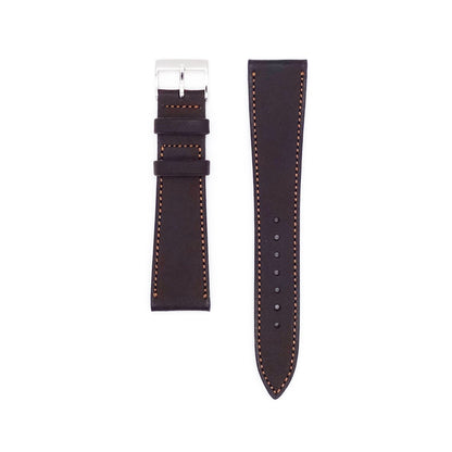 Virgilio VIVIDO Shoulder leather strap (Dark Brown)