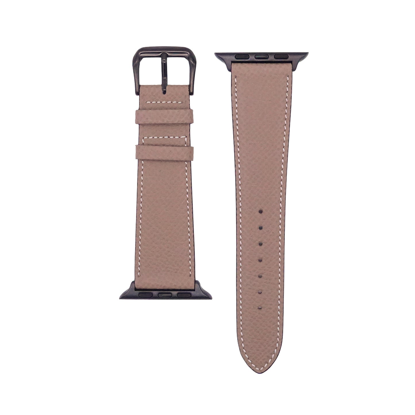 HAAS Derby French Embossed Calf Strap for Apple Watch (Tortier)