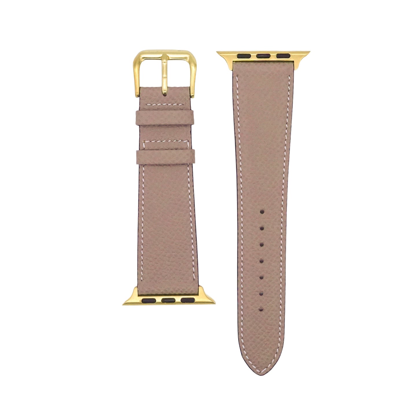 HAAS Derby French Embossed Calf Strap for Apple Watch (Tortier)