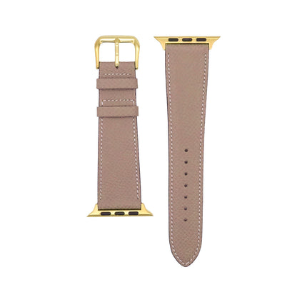 HAAS Derby French Embossed Calf Strap for Apple Watch (Tortier)