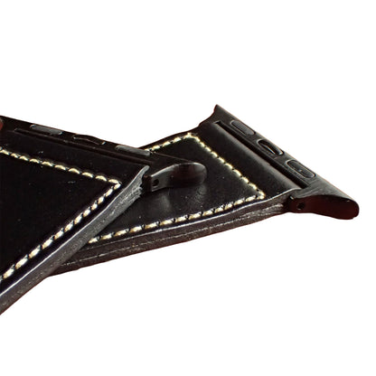 HORWEEN CHROMEXCEL for Apple Watch（Black）
