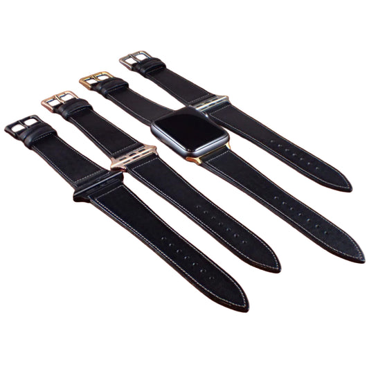 JAPANESE COWHIDE LEATHER for Apple Watch (black)
