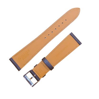 HAAS Derby  French Embossed calf STRAP (Chocolate)
