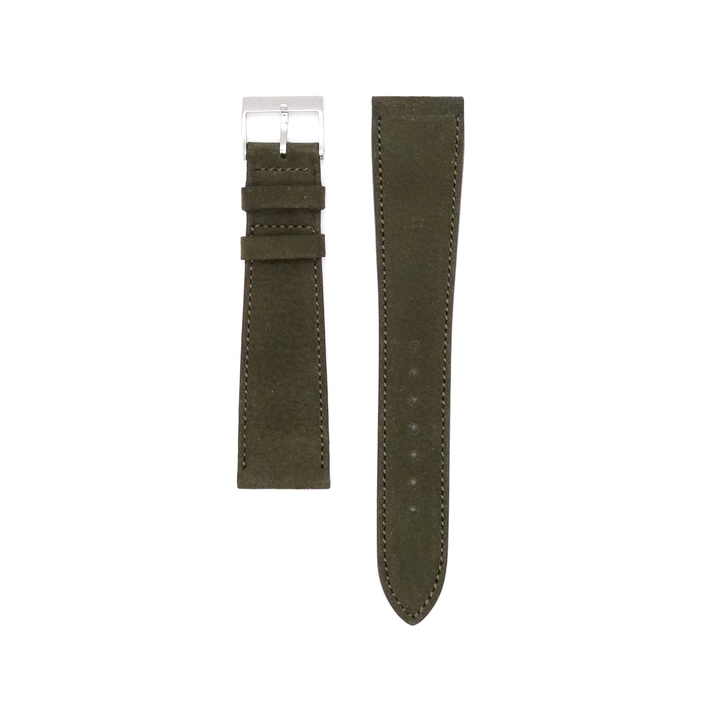 Rémy Carriat GOCHOKI French Nubuck strap (Olive)