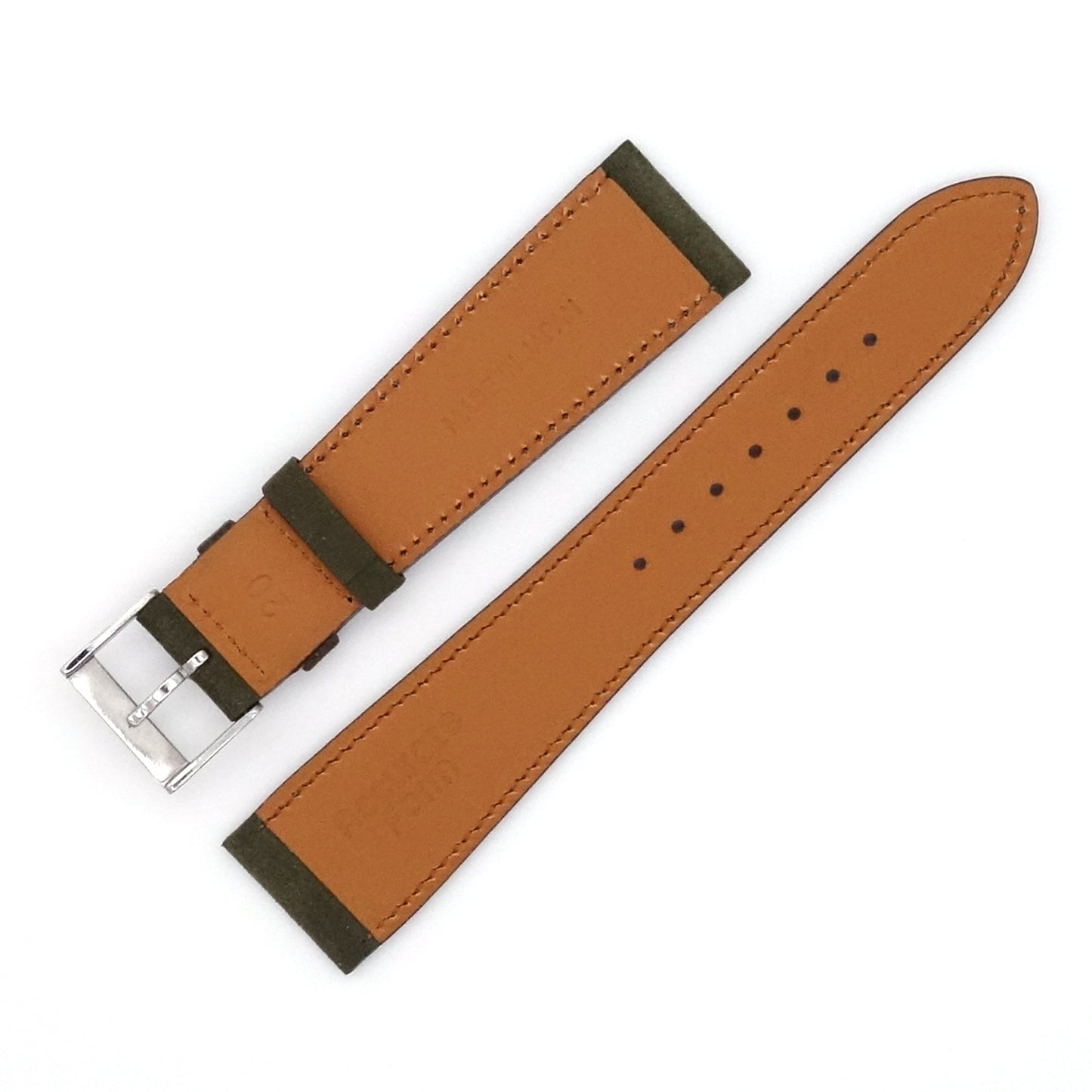 Rémy Carriat GOCHOKI French Nubuck strap (Olive)