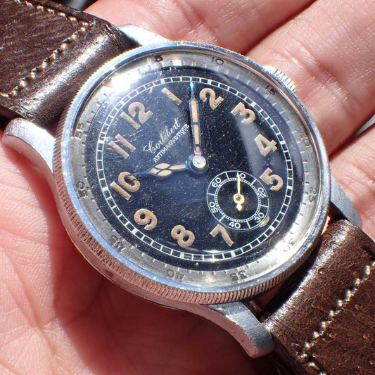 JAPANESE Pigskin LEATHER STRAP（Brown）