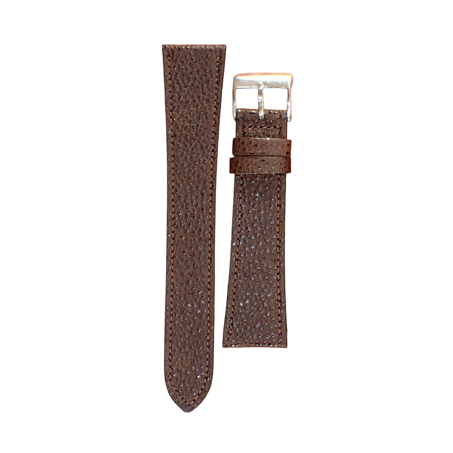 HIMEJI KUROZAN Japanese Cowhide LEATHER STRAP (Brown)