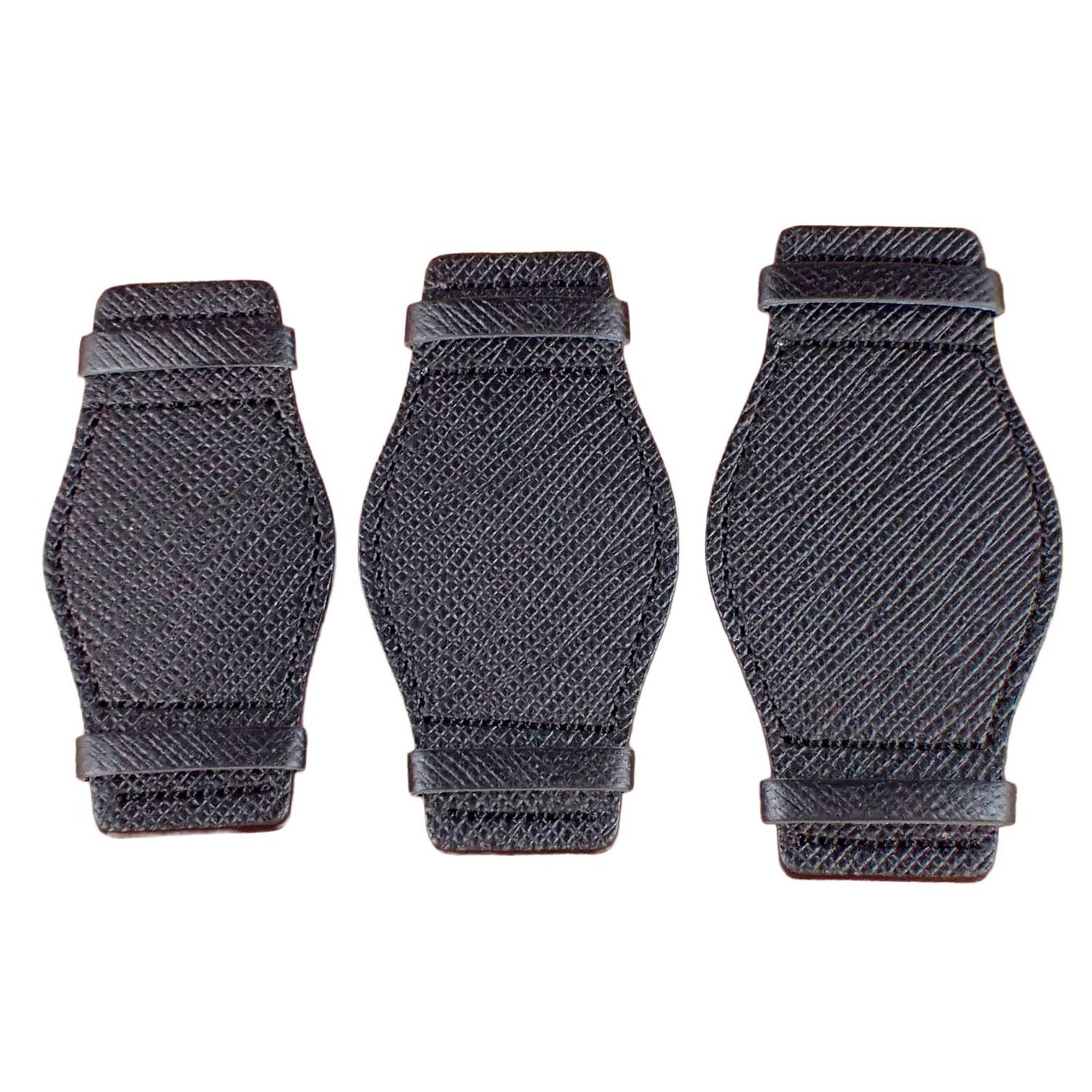 ALRAN Saffian Embossed Goat Leather台座 (Black)