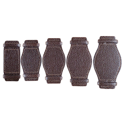 DEGERMANN DAUPHIN Embossed calf 台座（Dark Brown）