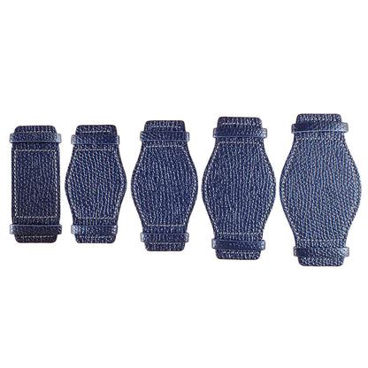 DEGERMANN DAUPHIN Embossed calf 台座（Navy）