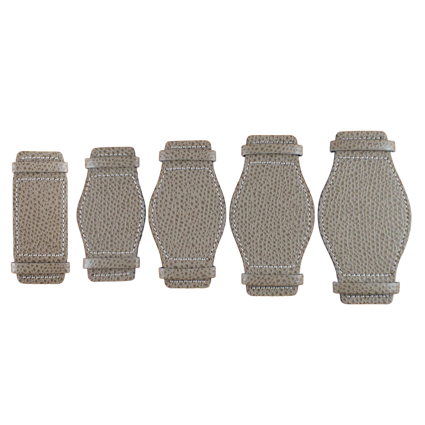 DEGERMANN DAUPHIN Embossed calf 台座（Oyster Gray）