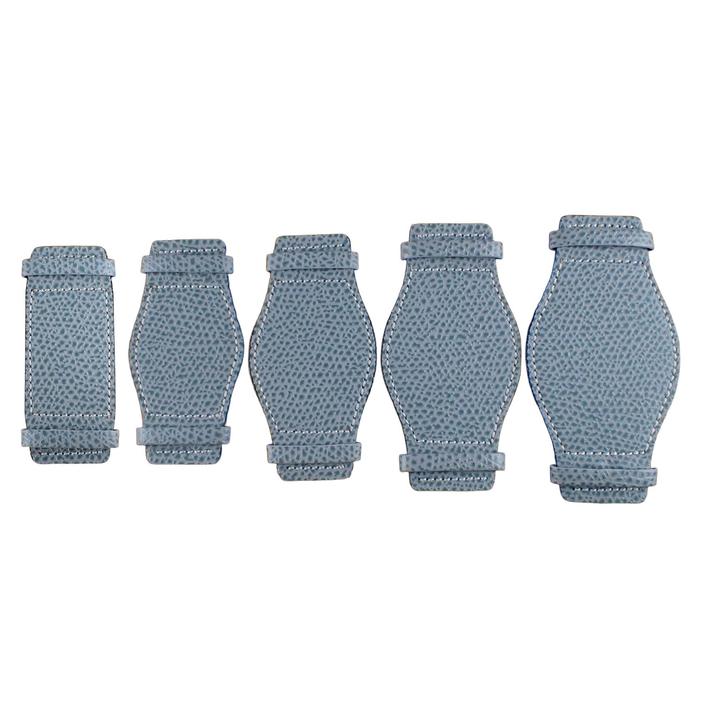DEGERMANN DAUPHIN Embossed calf 台座（Powder Blue）