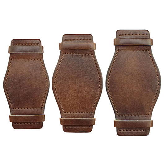 Leather Pad ILCEA Radica Museum calf(Dark Brown)