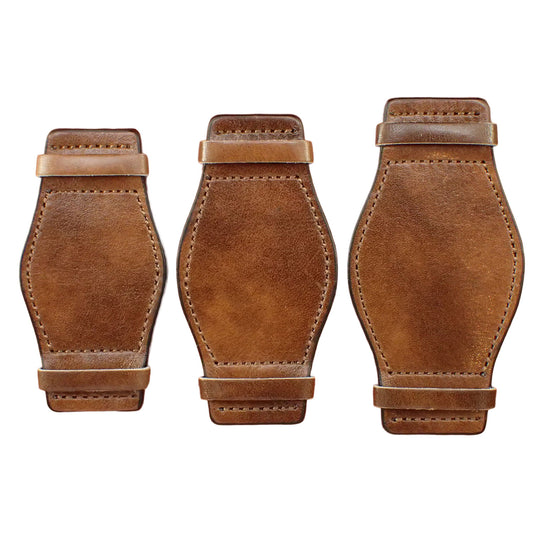 Leather Pad ILCEA Radica Museum calf(Light Brown)