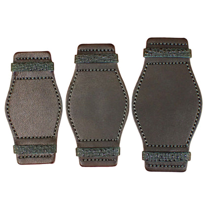 台座 HIMEJI KUROZAN Japanese Cowhide LEATHER (翠/Green)