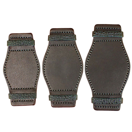 Leather Pad HIMEJI KUROZAN Japanese Cowhide LEATHER (Green)