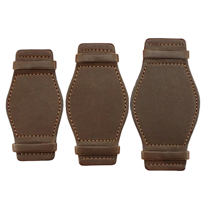 HAAS NOVONAPPA French calf Leather Pad (Dark Brown)
