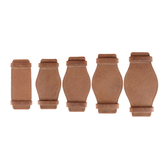 Leather Pad TEMPESTI TEXAS Bends Leather (Brown)