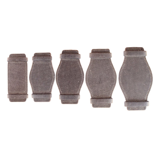 Leather Pad TEMPESTI TEXAS Bends Leather (Gray)