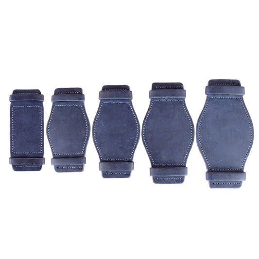 Leather Pad TEMPESTI TEXAS Bends Leather (Navy)
