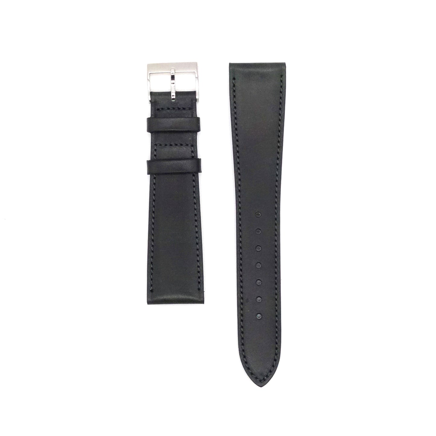 ILCEA Radica Museum calf Leather Strap (Dark Green)