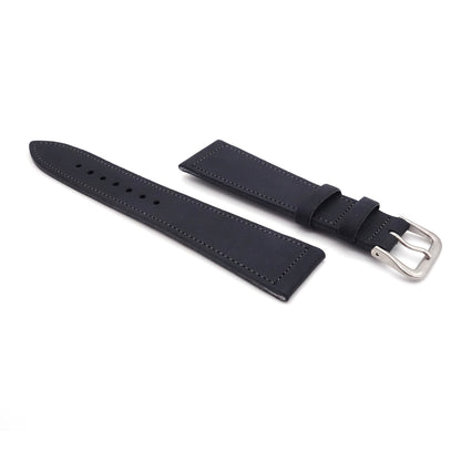 TEMPESTI TEXAS Bends Leather Strap (Black)