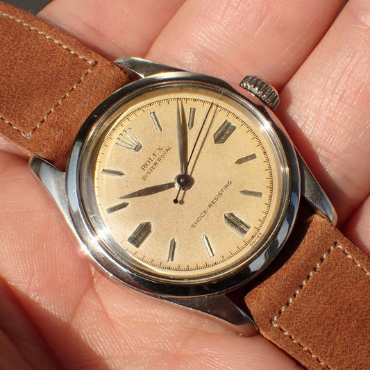 TEMPESTI TEXAS Bends Leather Strap (Brown)