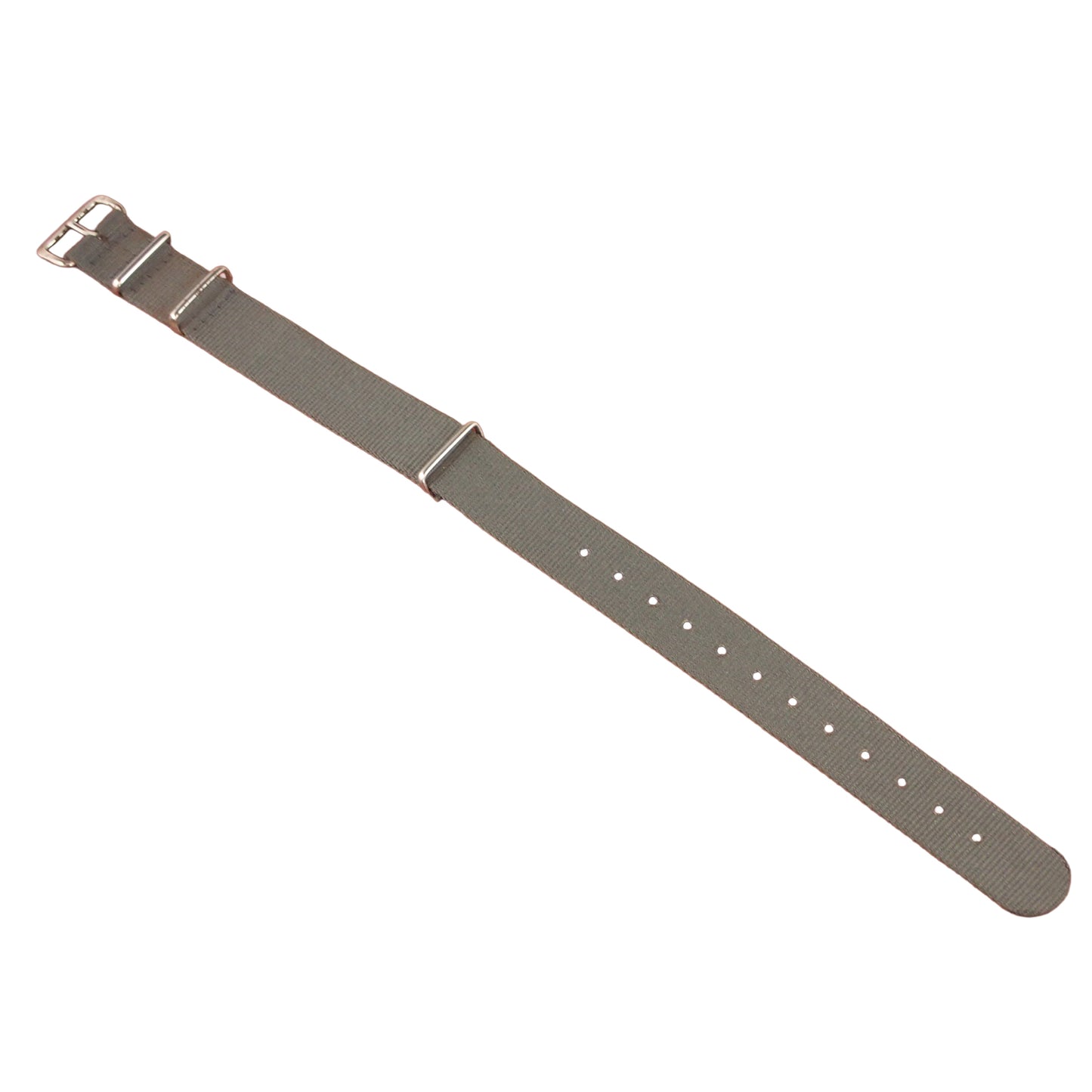 N.O.S. 1970s Vintage NATO Nylon Belt Admiralty Gray 18mm