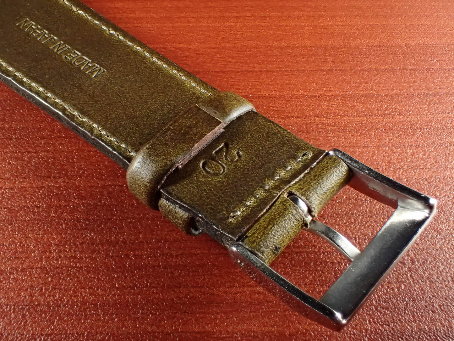 HORWEEN CHROMEXCEL Strap (olive)