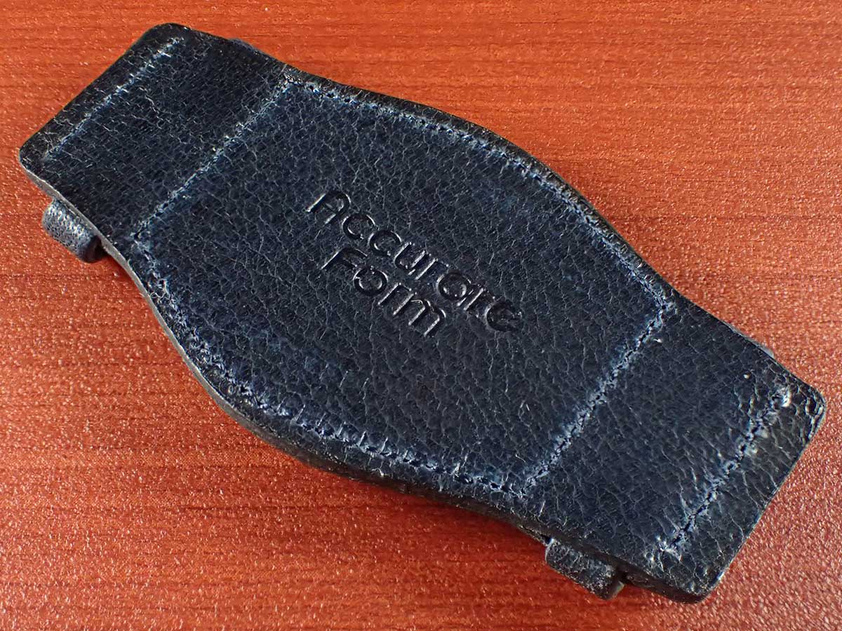 Pad for BUND Strap・JAPANESE COWHIDE LEATHER（NAVY）