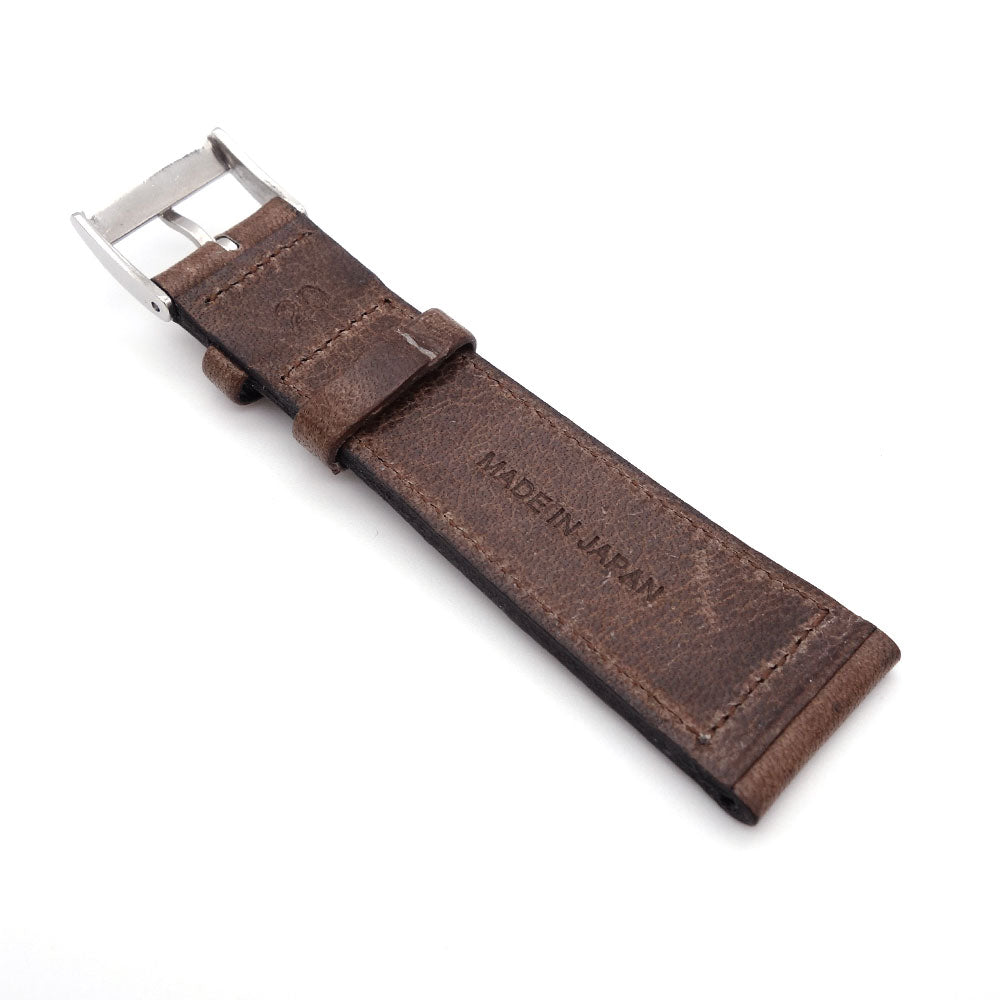 JAPANESE COWHIDE LEATHER STRAP (gray brown)