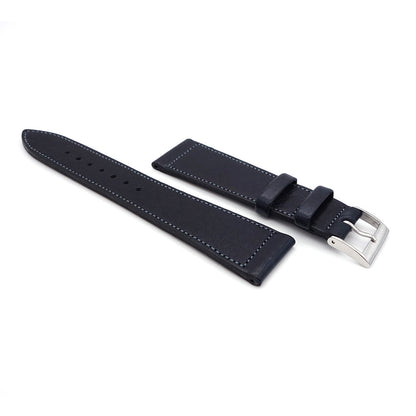 JAPANESE COWHIDE LEATHER STRAP (Navy)