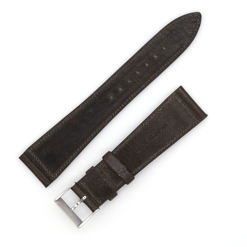 JAPANESE COWHIDE LEATHER STRAP (olive)