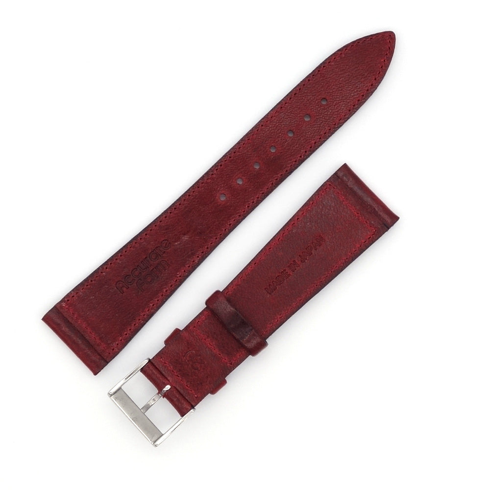 JAPANESE COWHIDE LEATHER STRAP (wine)