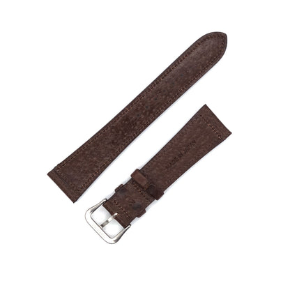 JAPANESE Pigskin LEATHER STRAP (Brown)