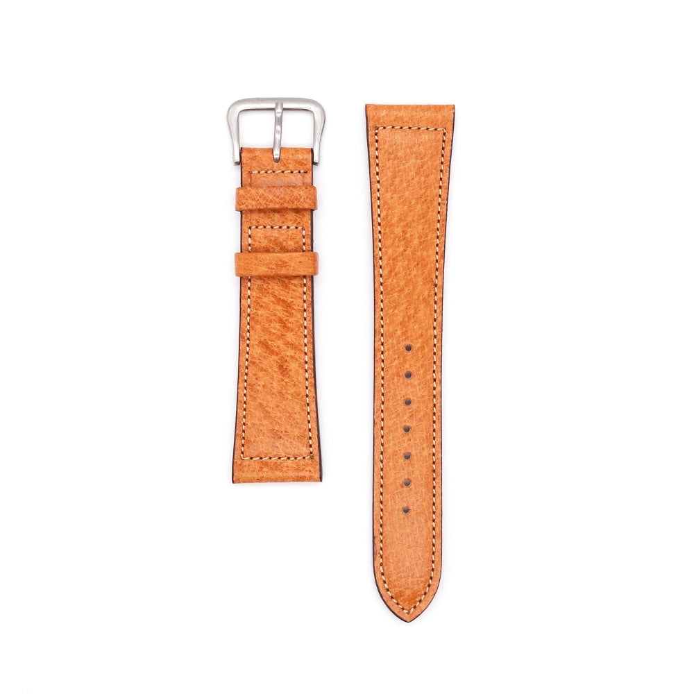 JAPANESE Pigskin LEATHER STRAP（Gold Brown）